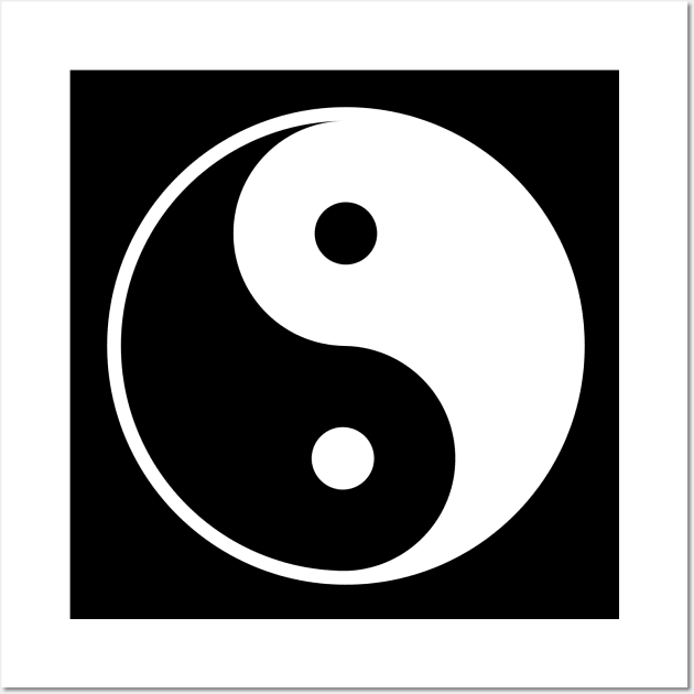 Yin Yang - Yin Yang Symbol Wall Art by Kudostees